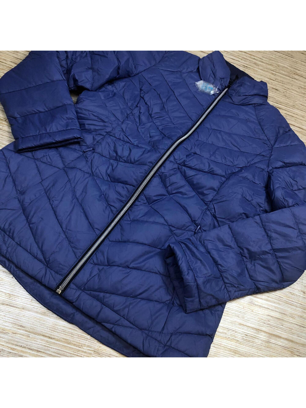 351 Free Country Women's down puffer Jacket MARINE PURPLE sz M medium